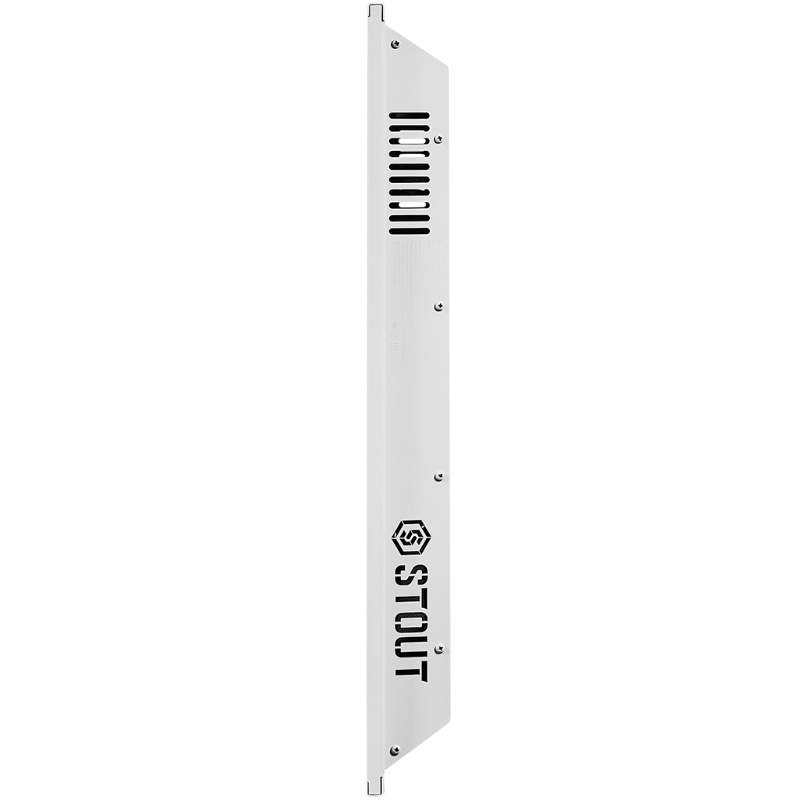 Отопительная панель Stout ROSE STONE SCT SCT-00RG-012060, 120*60, розовый гранит/серый корпус