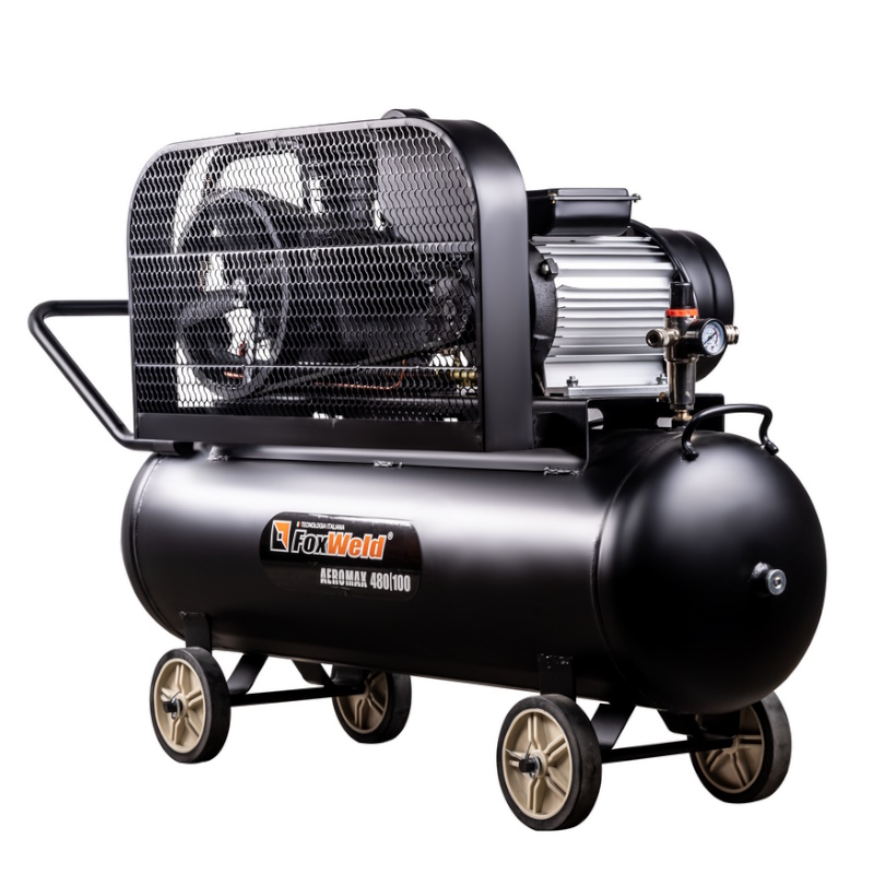 Компрессор масляный ременной FoxWeld AEROMAX 480/100 5887 в Вологде