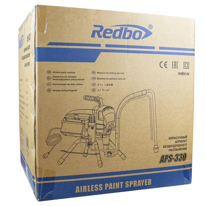 Аппарат окрасочный безвоздушного распыления Redbo APS-330