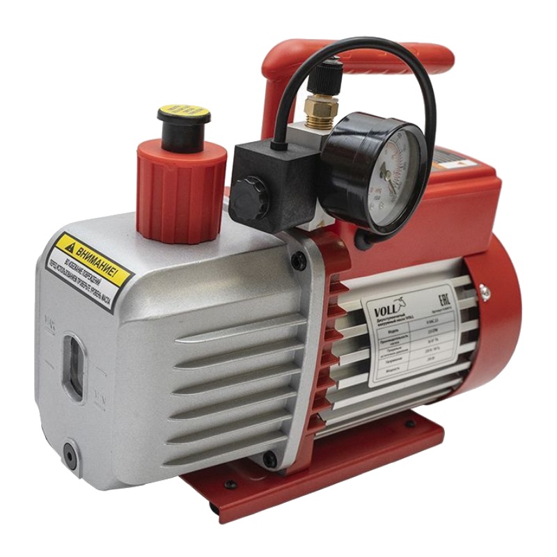 Двухступенчатый вакуумный насос Voll V-VAC 2,5 9.00070, 70 л/мин, 2,5CFM, 1/3HP в Туле