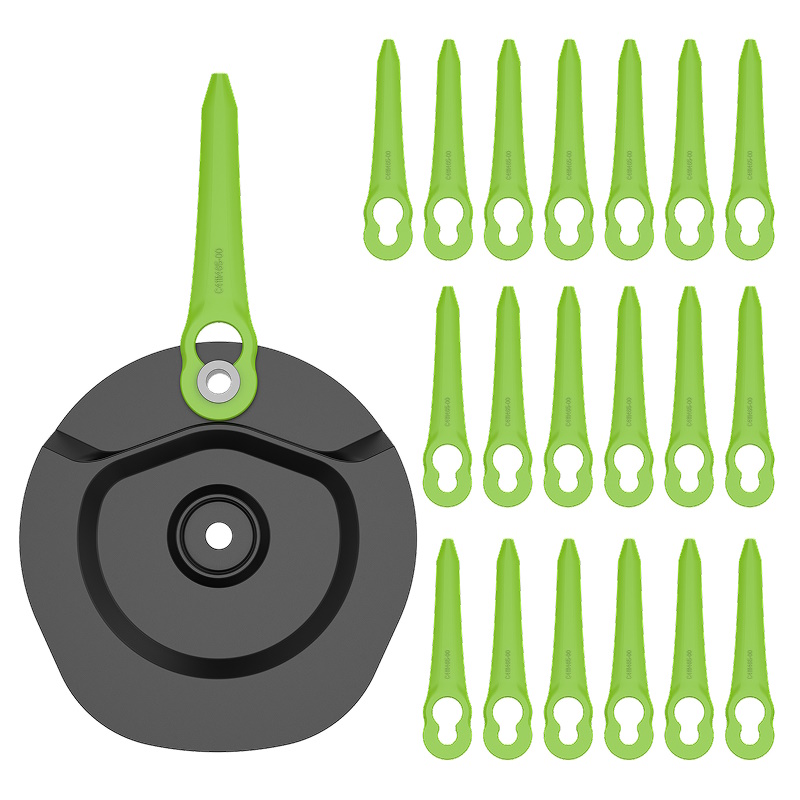 Комплект пластиковых ножей с диском Greenworks 2963507 для триммера 2113307SA 20 шт 783₽