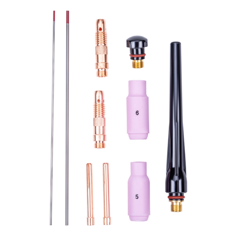 Горелка FoxWeld UnoTIG-18-Flex 4576, 4м (разъем 35мм2,с кнопкой, ж/охл.) (пр-во /КНР)