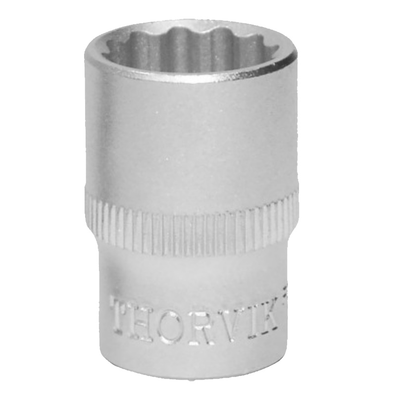 Головка торцевая Thorvik S12S1219 054280, 12-гранная, 3/8" DR, 19 мм в Угличе