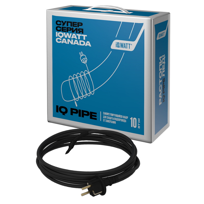 Греющий кабель IQWATT IQ PIPE - 16 m в Твери