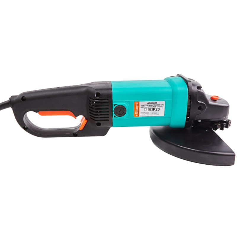 Угловая шлифмашина Sturm AG9023R (мощность инструмента 2100 вт, круг 230 мм, число оборотов/мин 6000)