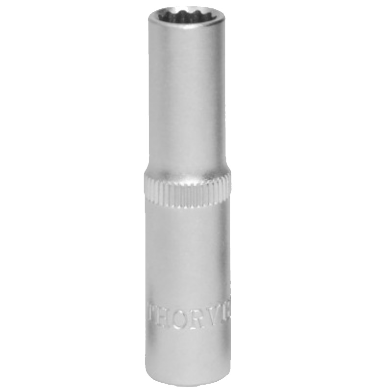 Головка торцевая Thorvik S12S2210 054286, 12-гранная, глубокая, 3/8" DR, 10 мм в Угличе