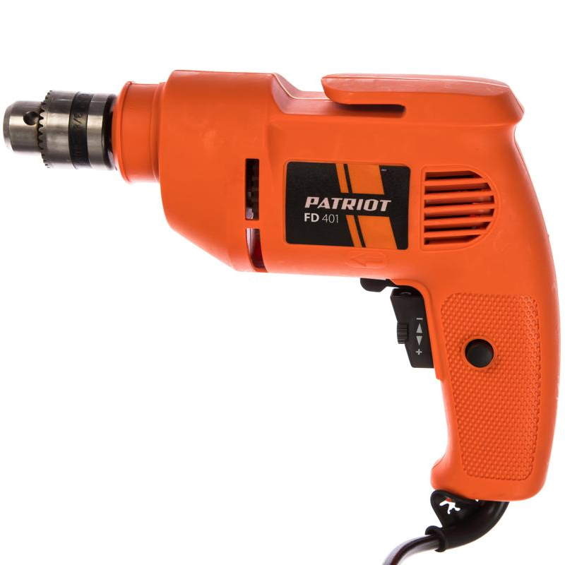 Безударная дрель Patriot FD 401 The One диаметр стали до 10 мм 3000 оборотов патрон 10 мм
