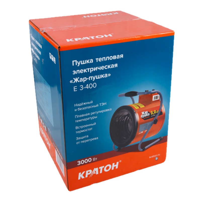 Электрическая тепловая пушка Кратон Жар-пушка Е 3-400 в Иваново
