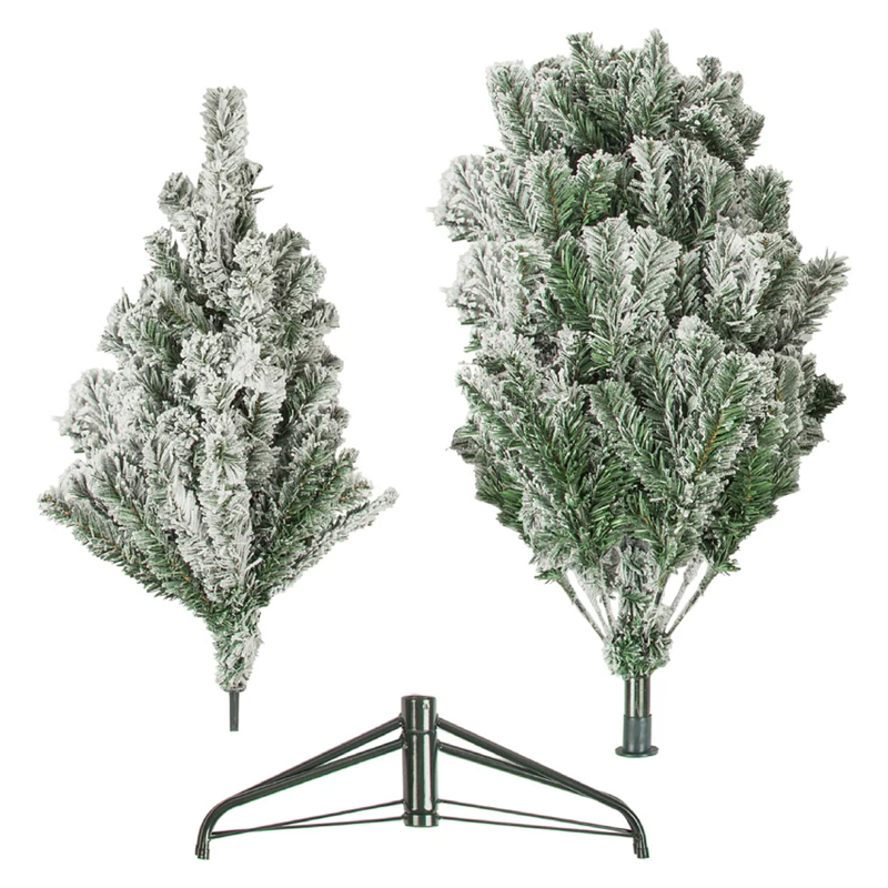 Ель искусственная Royal Christmas Flock Tree 164150 PVC Hinged 150 см в Череповце