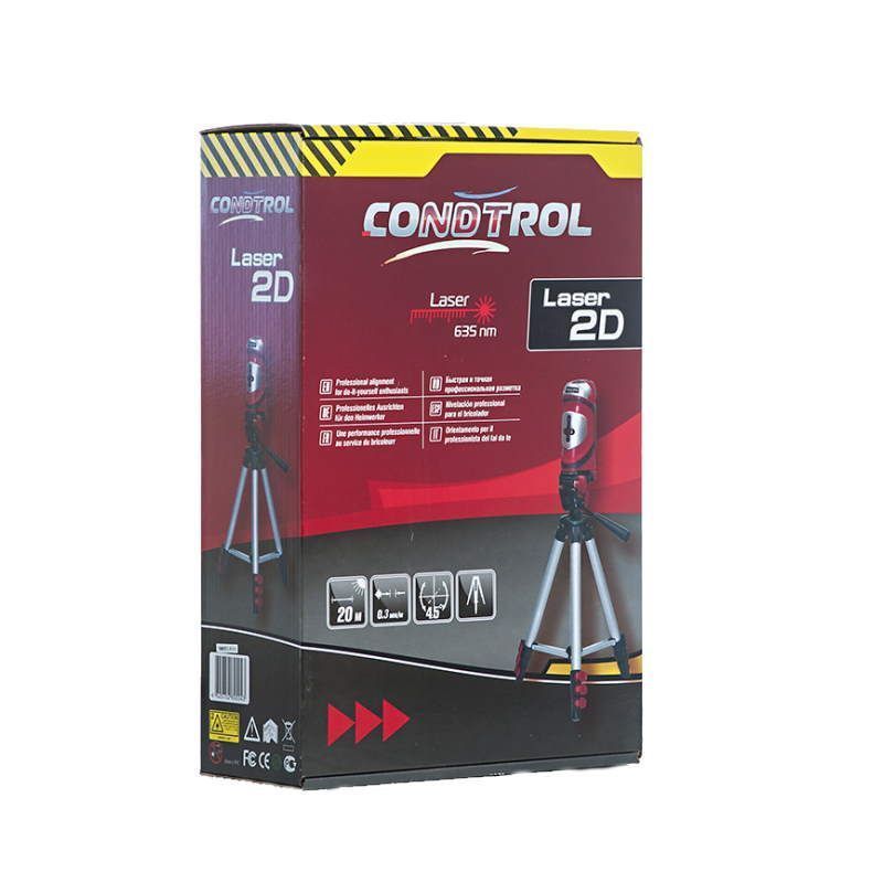 Лазерный нивелир CONDTROL Laser-2D Set в Костроме