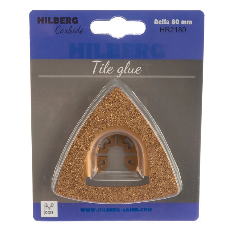 Полотно зачистное по плиточному клею Hilberg Delta HR2180, WC, 80 мм  в Муроме