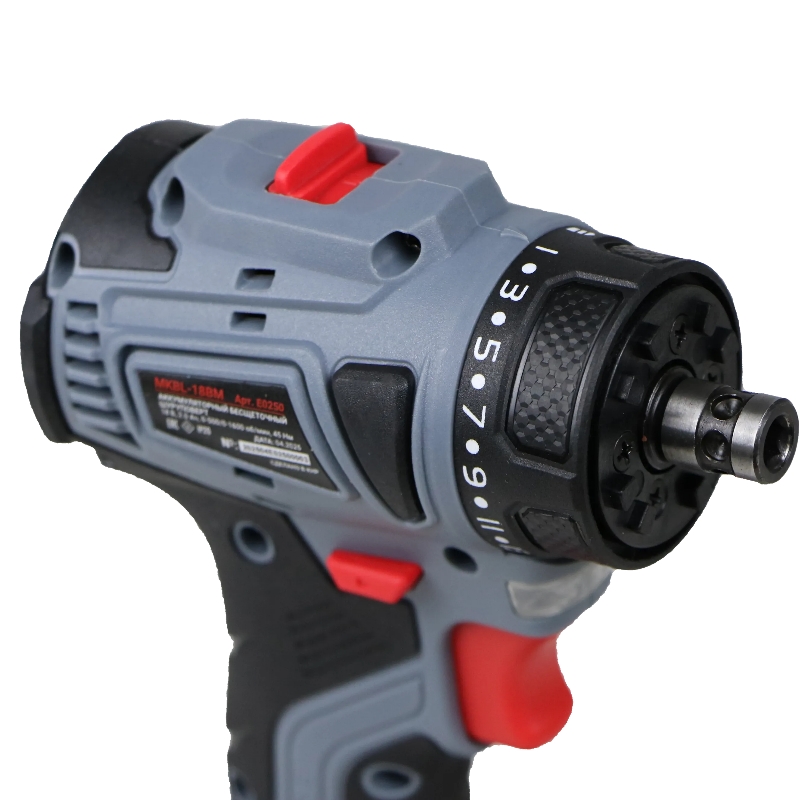 Аккумуляторный бесщеточный шуруповерт со сменными насадками ProfiPower MKBL-18BM E0250 (18В,45Нм,Литий-ионный-2шт,2.0Ач,0,8-10мм,бита,З/У,в кейсе) в Череповце