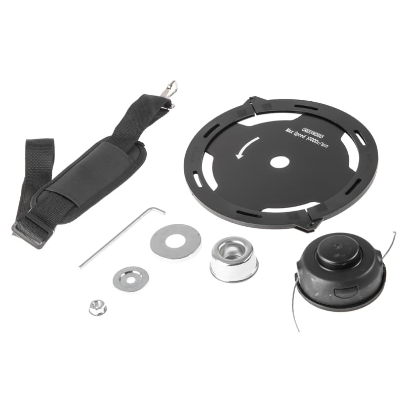 Триммер аккумуляторный Greenworks GD40BC 1301507UH, 40V, 40 см, бесщеточный, с 1хАКБ 8 Ач и ЗУ в Угличе