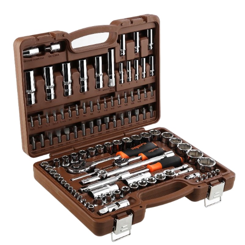 Набор инструмента универсальный Ombra OMT108S, 1/4", 3/8" и 1/2"DR, 108 предметов в Рыбинске