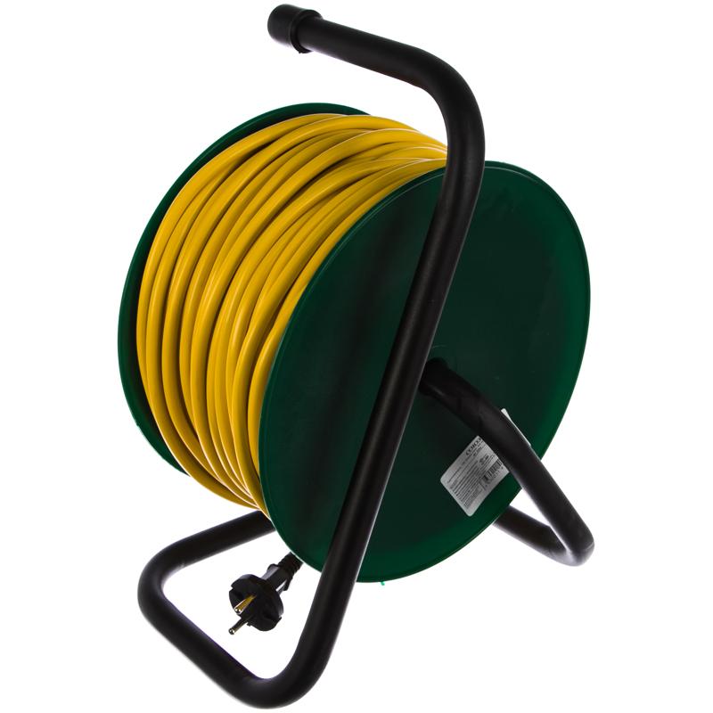 Удлинитель на катушке ТМ Союз 481S-3305 (4 гнезда, 50 м, без заземления)