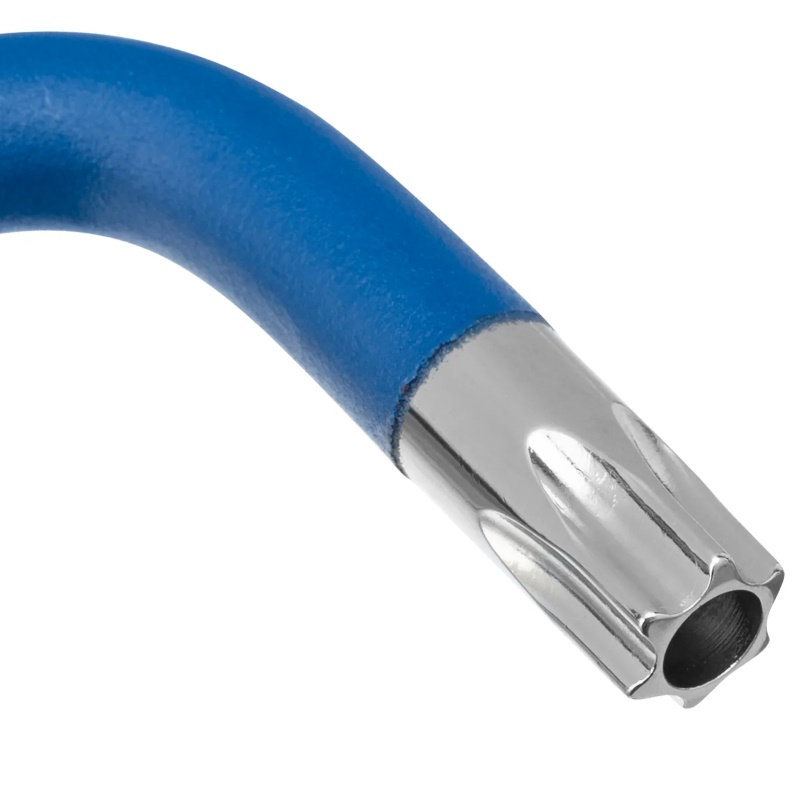 Набор ключей имбусовых Gross 16402 TORX-TT, 9 шт: T10-T50, магнит, S2, хром/краска  9 шт. в Угличе