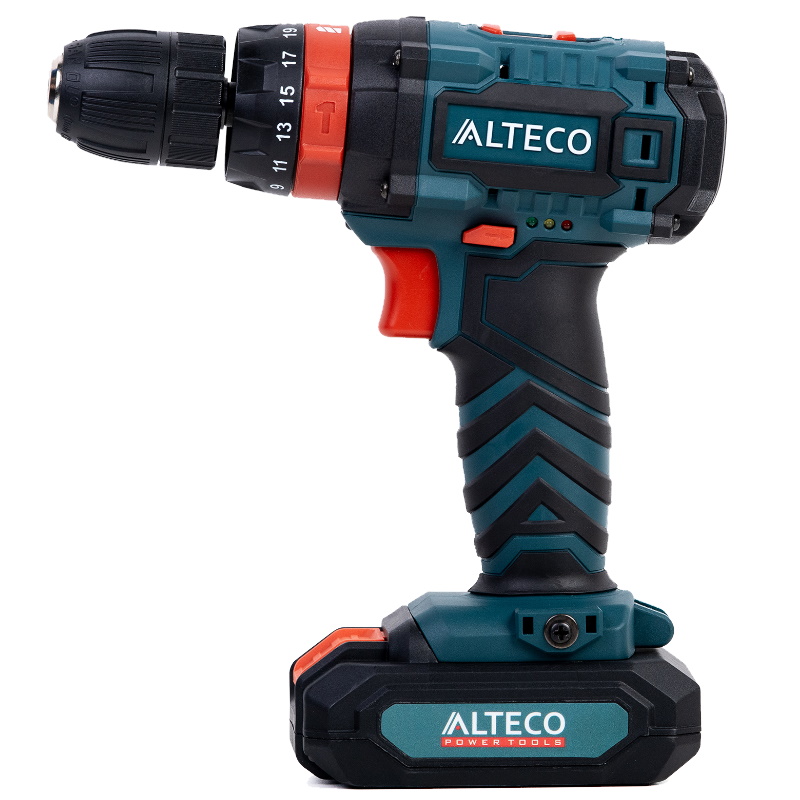 Аккумуляторная ударная дрель-шуруповёрт Alteco CID 0415 (CID 2110.1) 27173, 21 В в Иваново