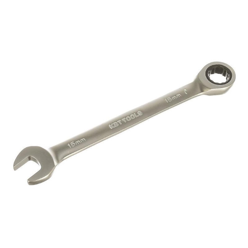 Ключ комбинированный трещоточный КВТ 79189 15 мм 281₽