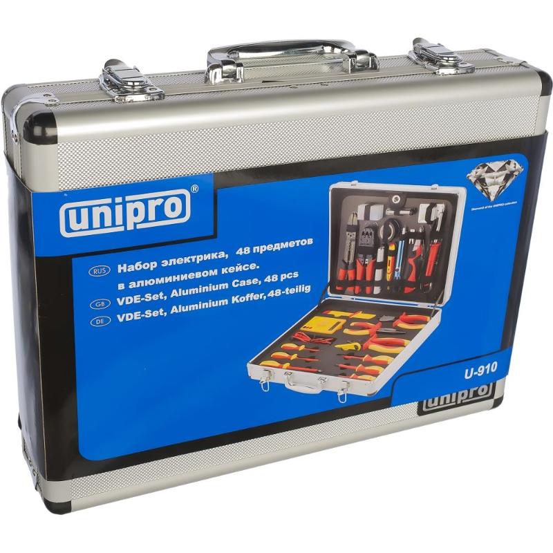 Набор диэлектрического инструмента Unipro U-910, 48 предметов в Туле