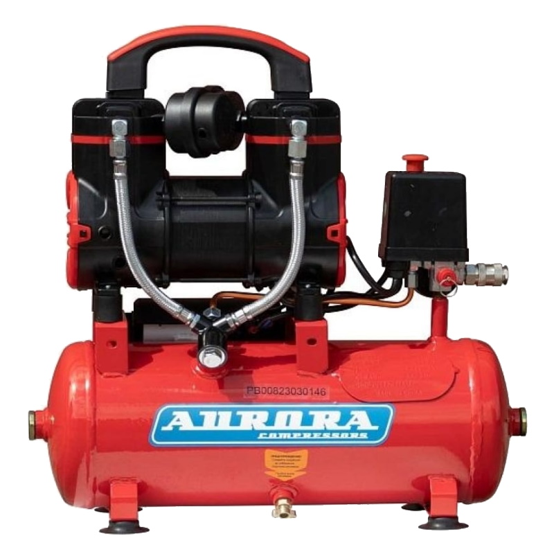 Компрессор Aurora PASSAT-8 BLACK без масл тихий 8л 170лмин 09 кВт