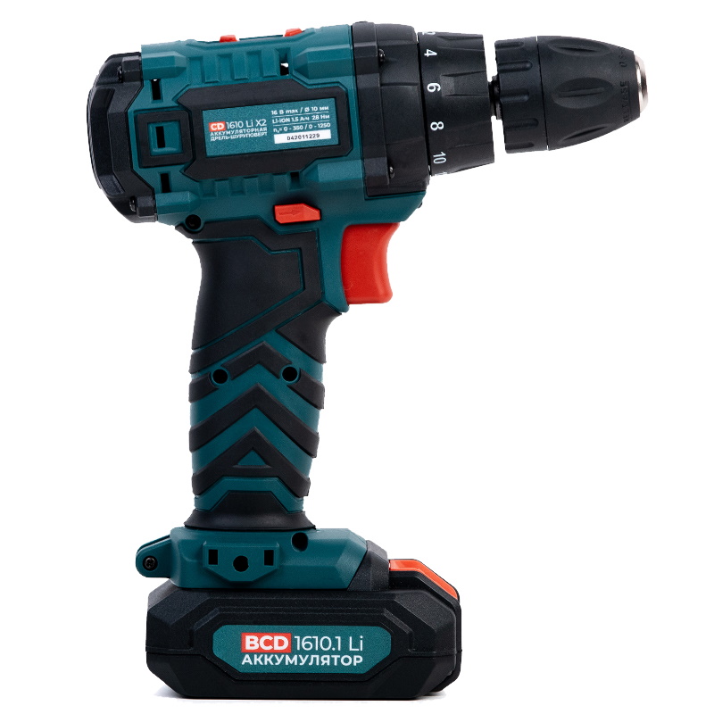 Аккумуляторная дрель-шуруповёрт Alteco CD 1610 Li X2 33504 в Кинешме