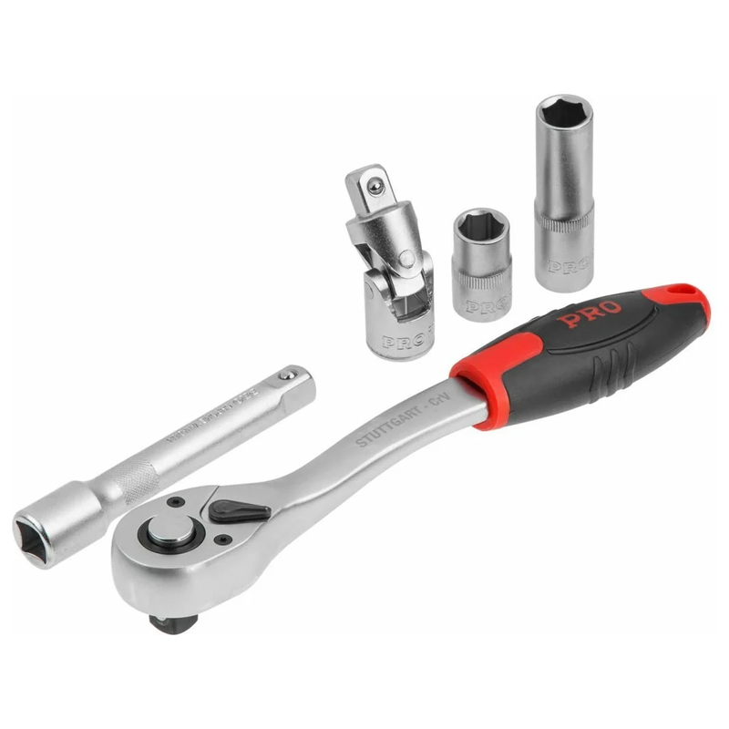 Набор головок и бит Pro Startul Stuttgart PRO-172S (172пр. 1/4",3/8",1/2")