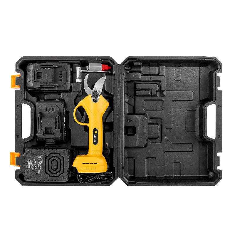 Секатор аккумуляторный Kolner KPR 18-30BL2K 4610264003608, 18V, UNI-M Standard, 2 АКБ1.5Ач, ЗУ, кейс в Ярославле