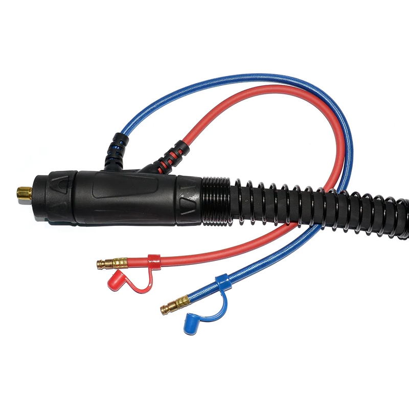 Горелка сварочная с жидкостным охлаждением Hugong MIG/MAGHG50-500А-4м. / MIG Torch HG50 water cooled-4m, 032189 в Костроме
