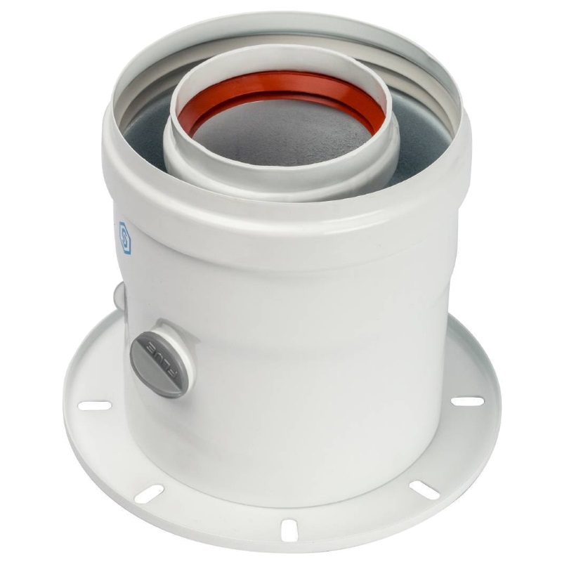 Адаптер для котла вертикальный коаксиальный Stout SCA-6010-240100 DN60/100 в Ярославле