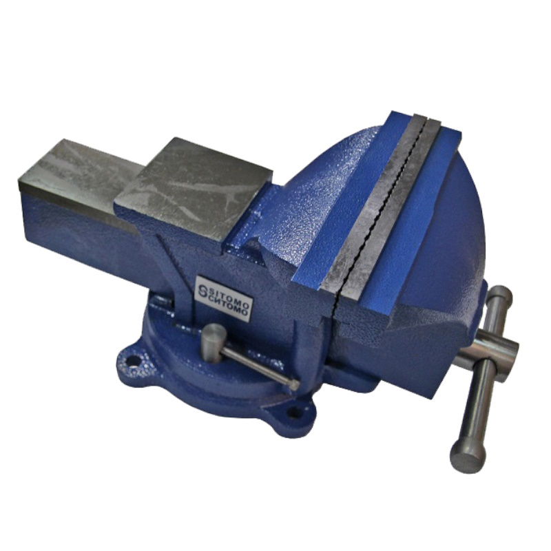 Тиски слесарные Sitomo ТСЧ-150 1017511 поворотные облегченные с наковальней 7372₽