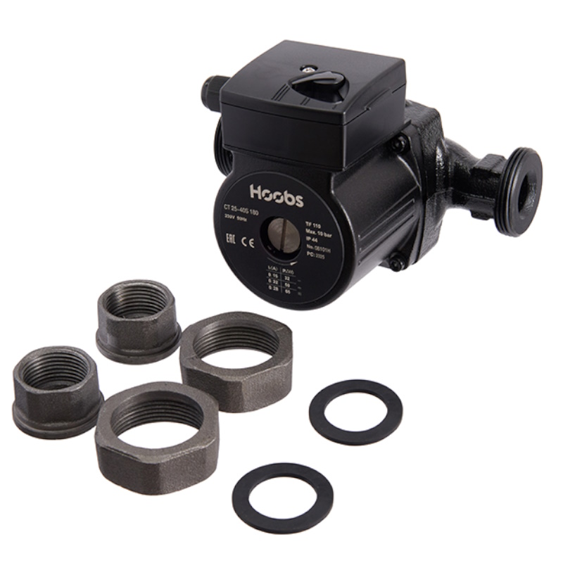 Насос циркуляционный Hoobs CT 32-60S 180 08106H, с гайками в Александрове