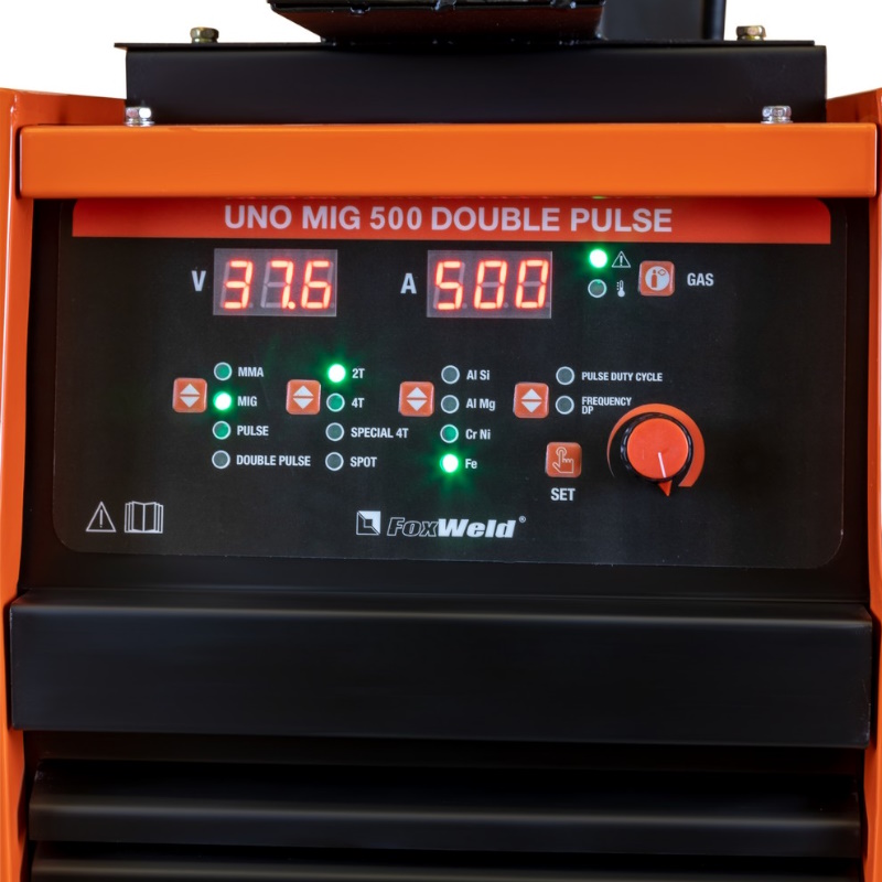 Сварочный полуавтомат FoxWeld UNO MIG 500 DOUBLE PULSE 7183 (Источник питания+МП+Тележка+БЖО - 2 упак.) в Александрове
