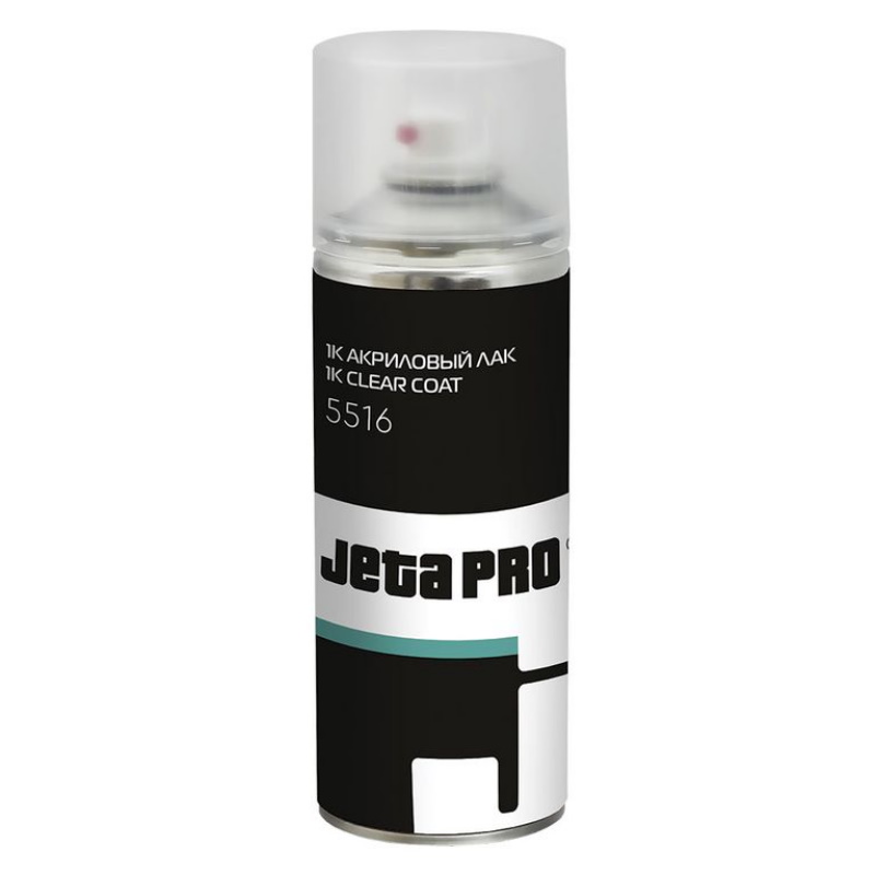 Лак акриловый JetaPro 5516, в аэрозольной упаковке, 1К, прозрачный в Иваново