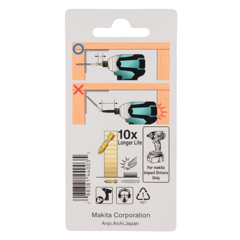 Насадка Makita Impact Gold ShorTon HEX3.0 B-42335, 30 мм, E-form (MZ), 2 шт. в Переславле