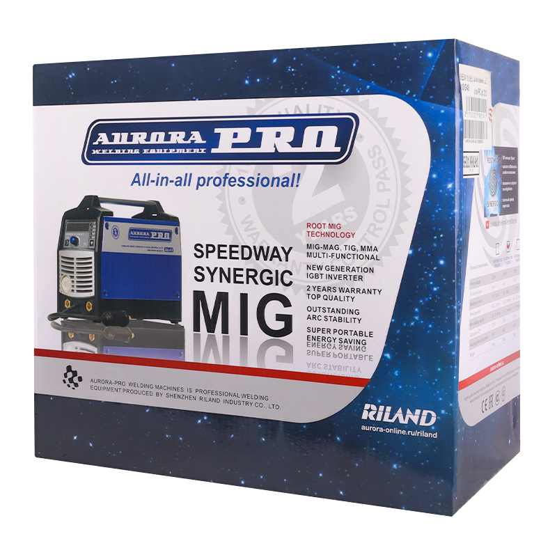Сварочный полуавтомат Aurora SPEEDWAY 180 SYNERGIC IGBT TIG 19214 (профессиональный) в Иваново