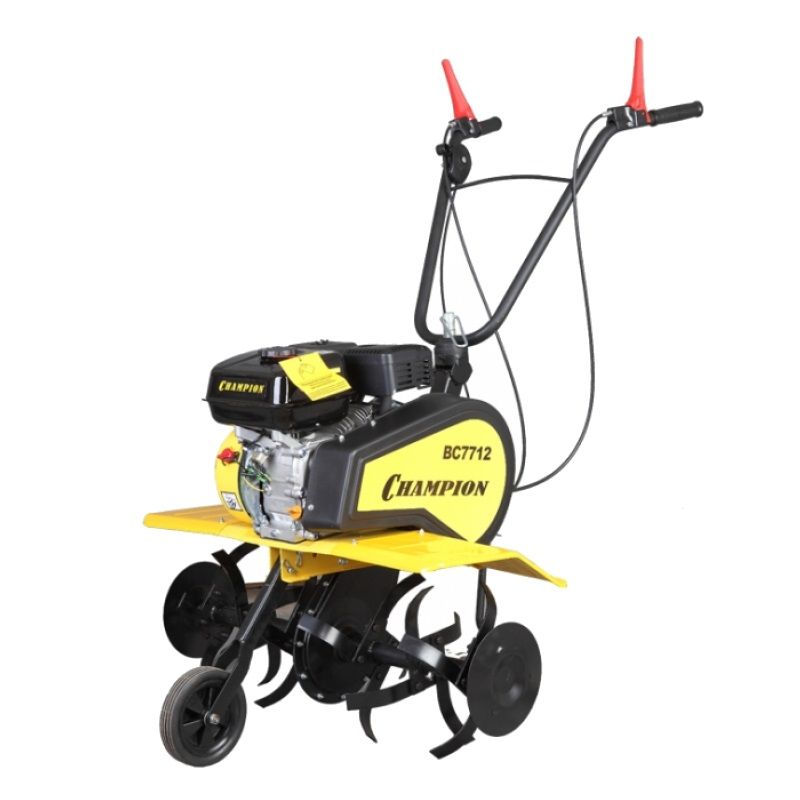 Бензиновый мотокультиватор Champion BC7712 с колесиками 37411₽