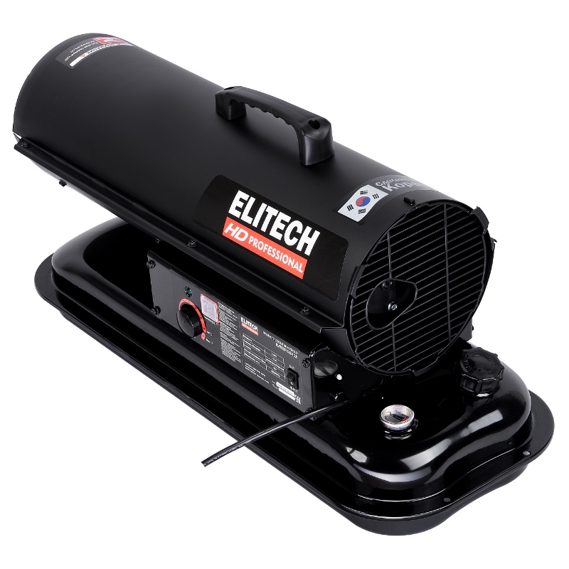 Пушка тепловая дизельная Elitech HD DGH 25 208277 ,22кВт,произ-400м3/ч,13кг,прям.нагрев в Кинешме