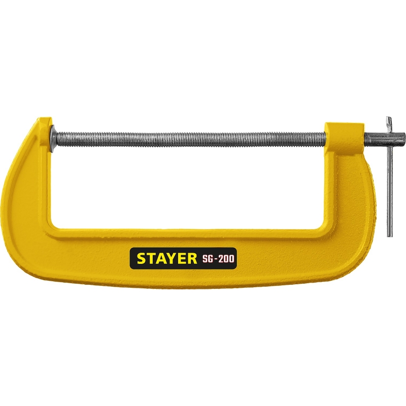 Чугунная струбцина Stayer SG-200 G, 3215-200 (200 мм) во Владимире