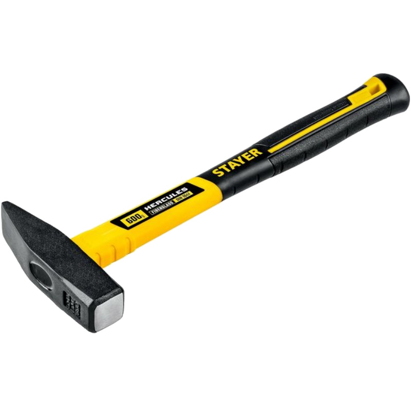 Молоток слесарный Stayer Fiberglass 20050-08 20050-08_z02, 800 г, с фиберглассовой рукояткой в Угличе