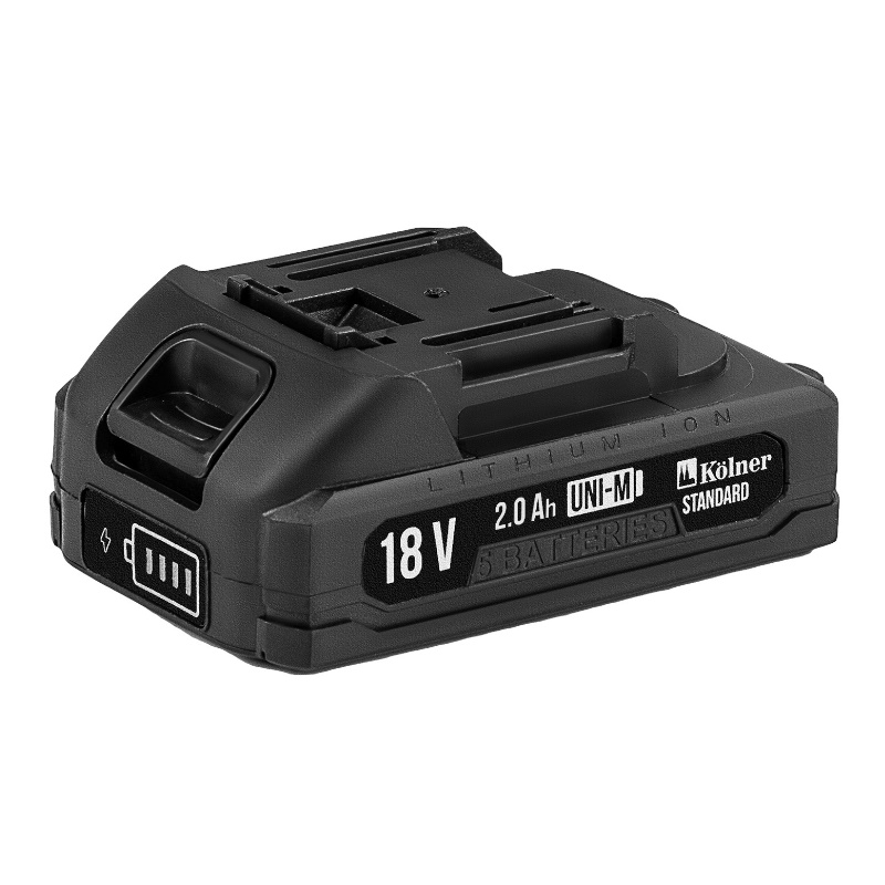 Аккумулятор Kolner KB 18-2ST-01 4610264003554, 18В UNI-M Standard, 2.0Ач, Li-lon