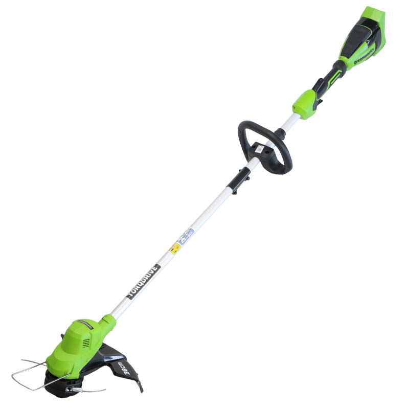 Триммер аккумуляторный Greenworks GD40LT 40V 2112207UB 38см с 1 АКБ 4Ач и ЗУ леска 16073₽