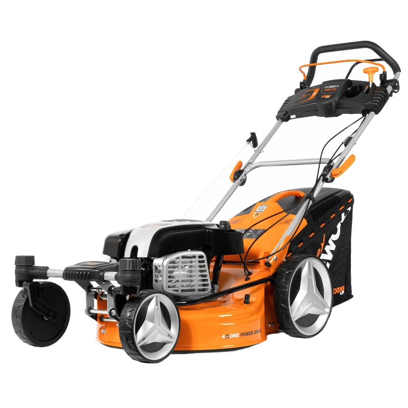 Газонокосилка бензиновая Daewoo DLM 5500SVRB, 6 л.с., ширина скашивания 54 см, самоходная в Туле