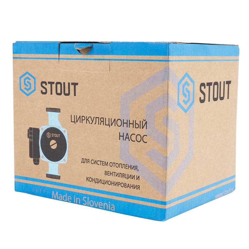 Насос циркуляционный Stout SPC-0001-3240180 32/40-180 (0.5 кВт, 12.6 м³/ч, труб. монтаж G 2") в Иваново