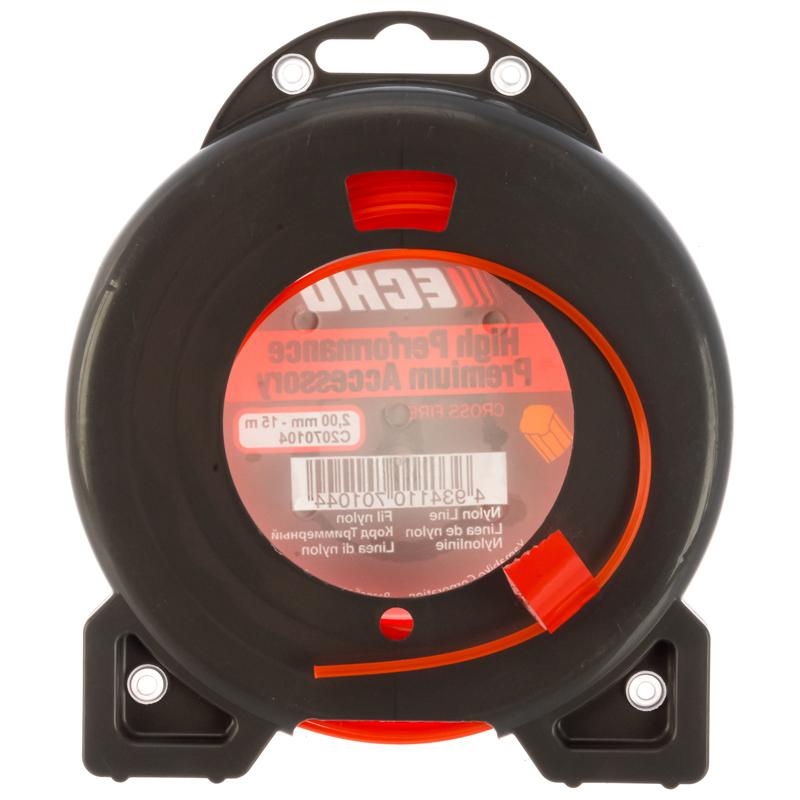 Леска триммерная Echo С2070104, крест, 2 мм, 15 м