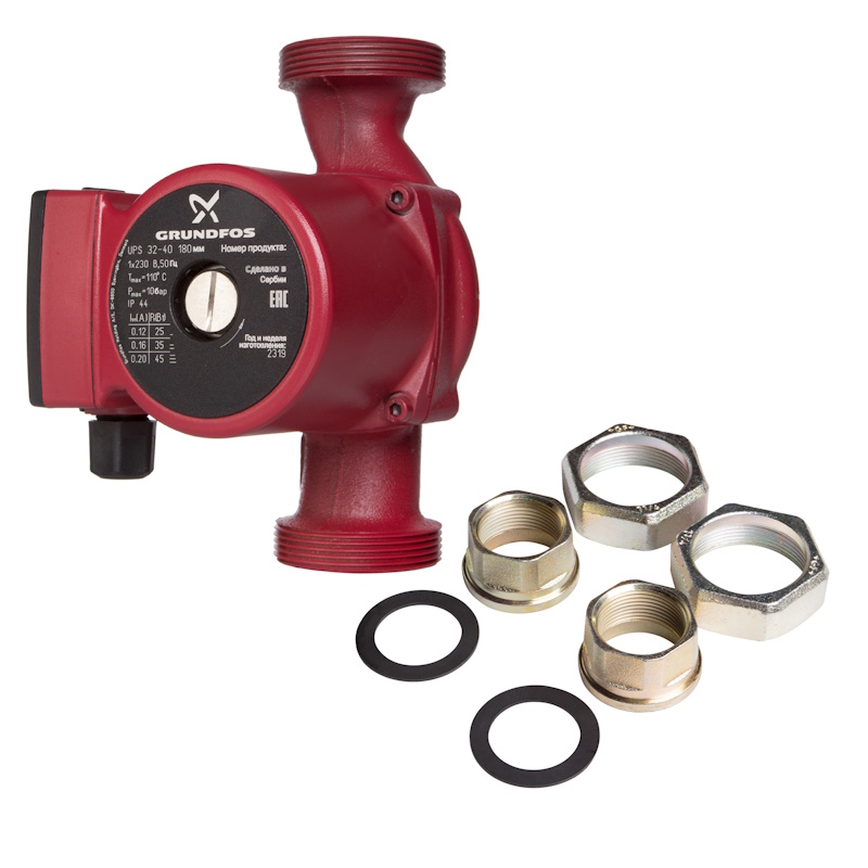 Насос циркуляционный Grundfos UPS 32-40 EU НС-1624259 в Муроме