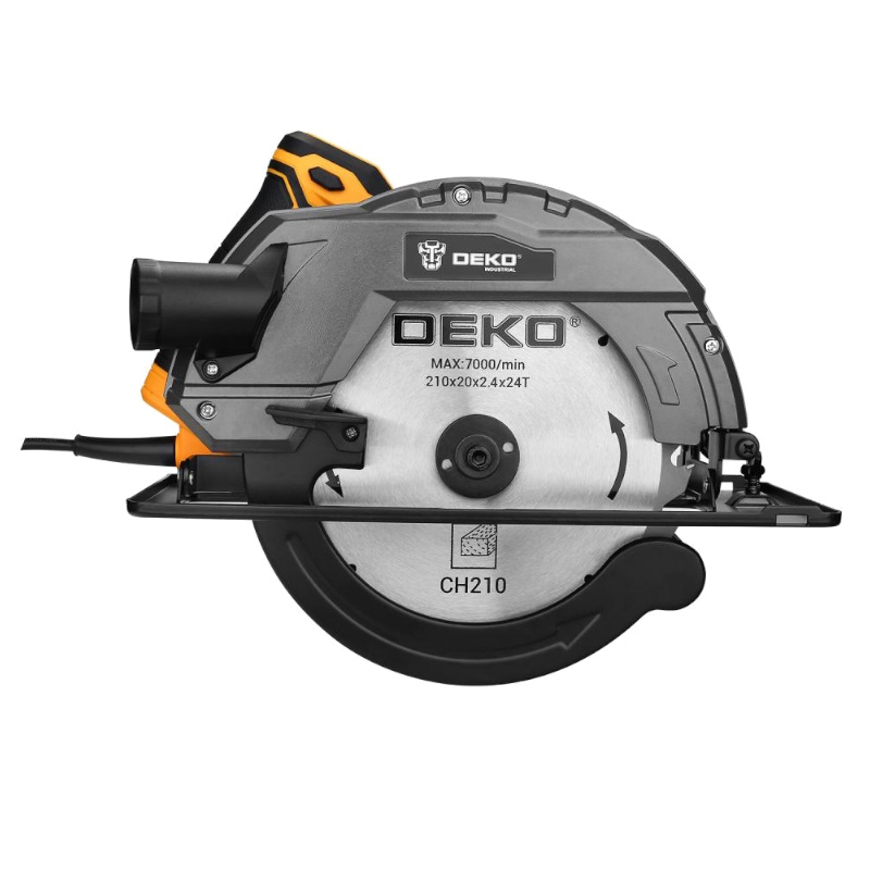 Дисковая (циркулярная) пила Deko DKCS2300W 084-1050, 2300Вт, 210мм