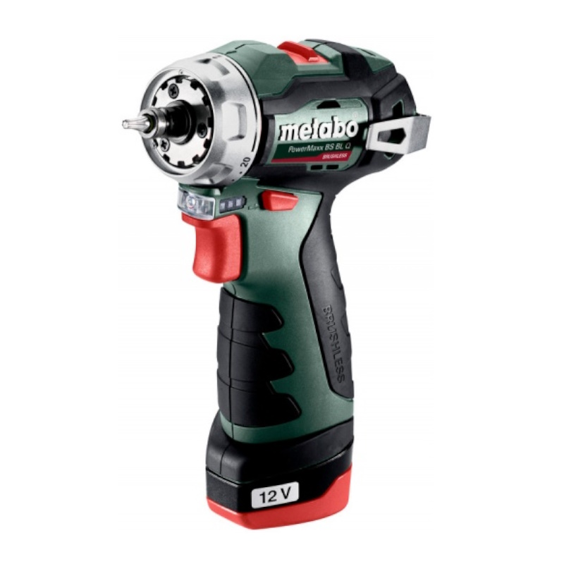 Дрель - шуроповерт аккумуляторная Metabo PowerMaxx BS BL Q T03490, без патрона + 2 АКБ  в Иваново