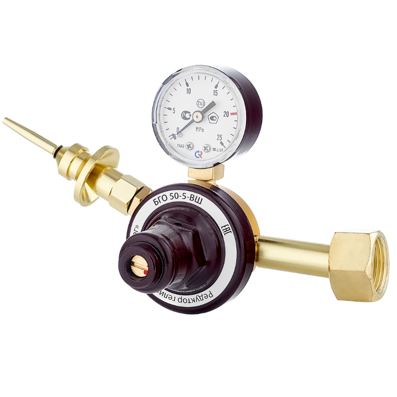 Редуктор гелиевый Сварог БГО-50-5-ВШ 00000100507 2870305000 манометр с поверкой 2270₽