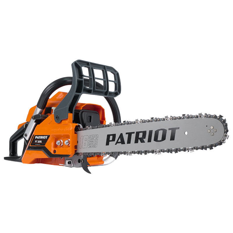 Бензопила для сада Patriot PT 3816 220105510 (шаг цепи 0.375, количество звеньев 57, ширина паза 1.3 мм) в Костроме