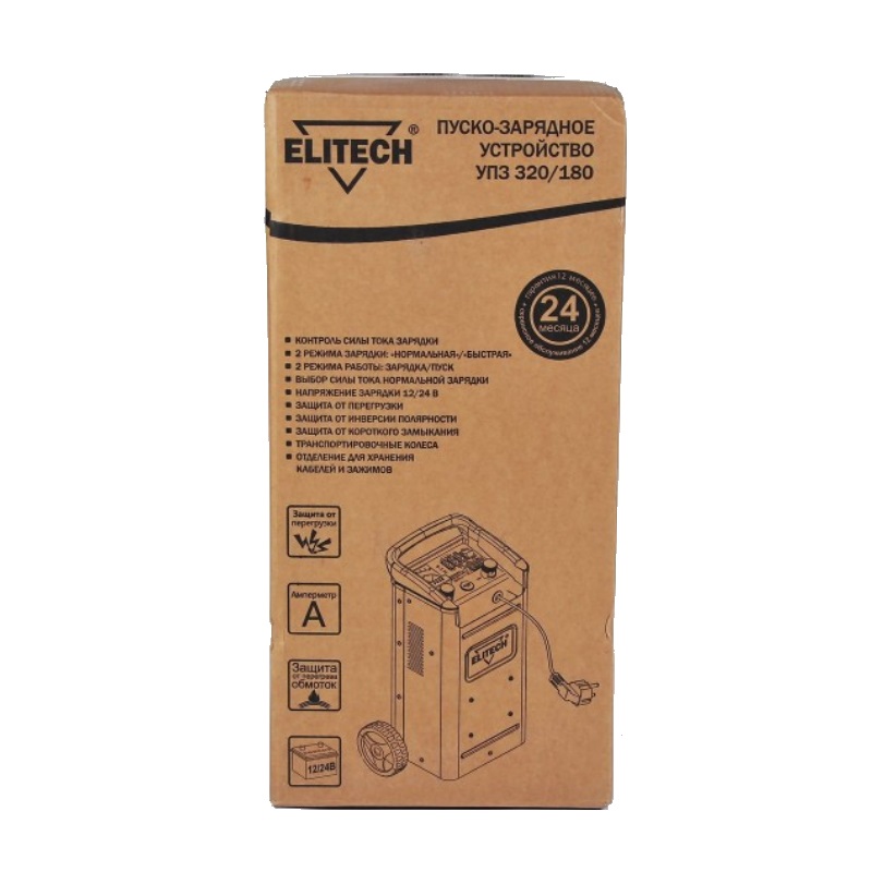 Устройство пуско-зарядное 12\24В Elitech УПЗ 320/180 172550